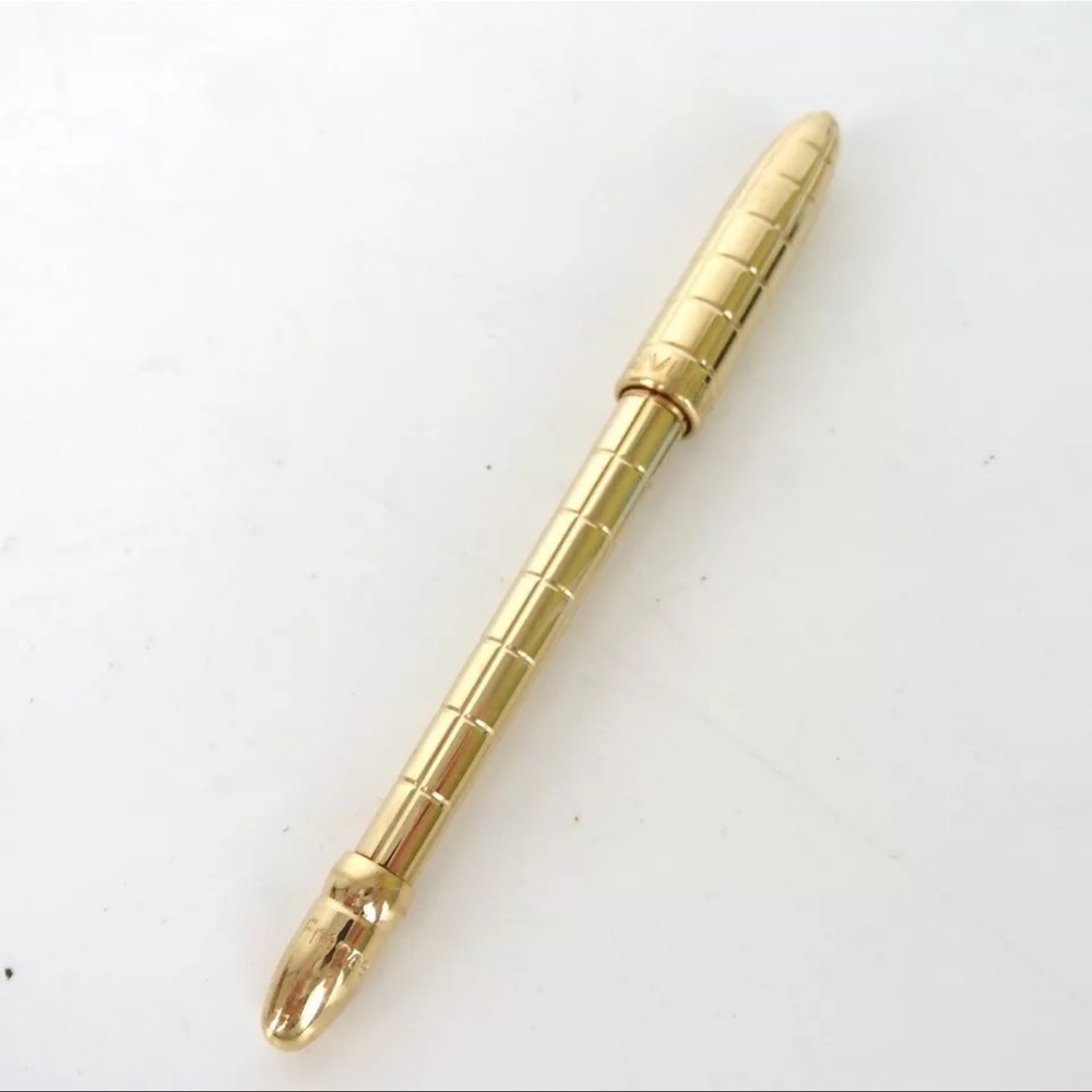 AUTH Louis Vuitton Ballpoint Pen Gold - Picture 1 of 6
